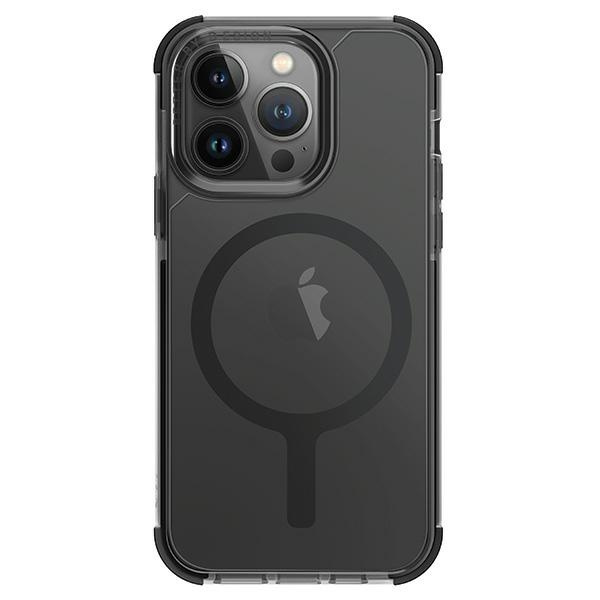 Etui UNIQ etui Combat iPhone 15 Pro 6.1" Magclick Charging czarny/carbon black Case