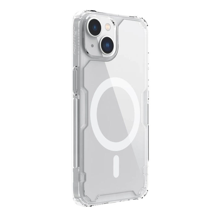 Etui magnetyczne Nillkin Nature TPU Pro do Apple iPhone 14 Plus (białe)