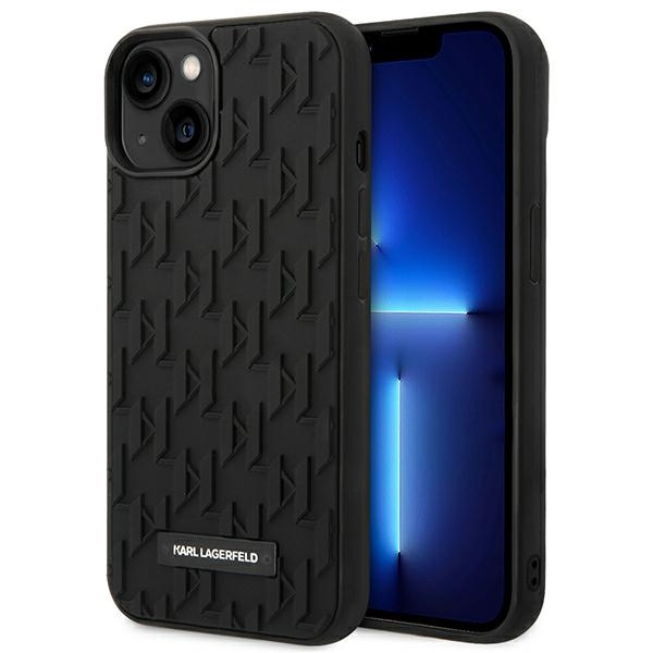 Etui KARL LAGERFELD Apple iPhone 14 Plus 3D Monogram Czarny Hardcase