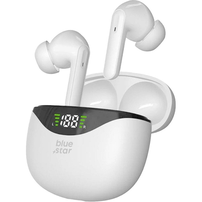 Słuchawki bezprzewodowe douszne Blue Star T60 TWS białe 