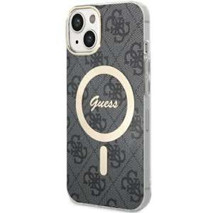 Etui Guess GUHMP14SH4STK iPhone 14 6.1" czarny/black hardcase 4G MagSafe Case