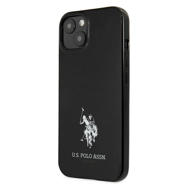 Etui US POLO Apple iPhone 13 Mini Horses Logo Czarny Hardcase