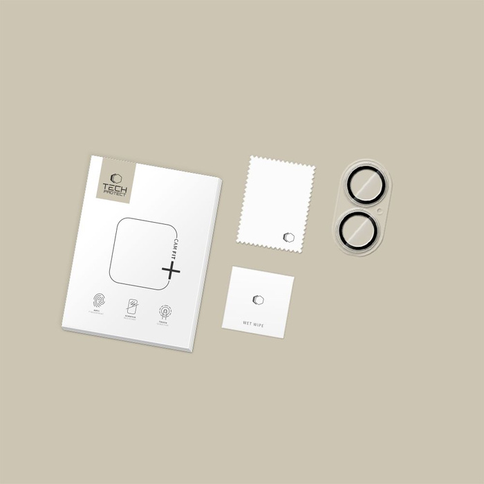 OSŁONA APARATU TECH-PROTECT CAMFULL FIT+ IPHONE 17 MATTE CLEAR