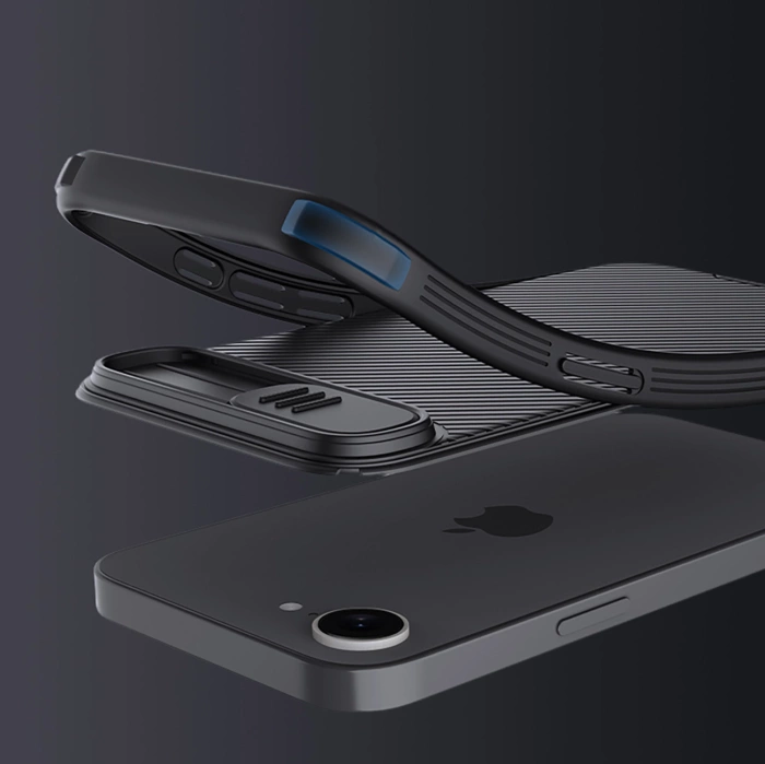 Etui Nillkin CamShield PRO Magnetic Hard Case for Apple iPhone 16e Black