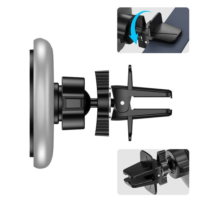 UCHWYT TECH-PROTECT A2 MAGNETIC MAGSAFE VENT CAR WIRELESS CHARGER 15W BLACK