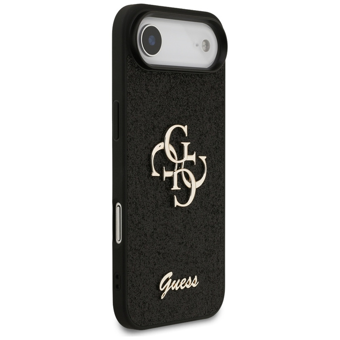 Etui Guess Fixed Glitter Big 4G do       iPhone Air czarny