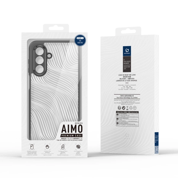 Etui Dux Ducis Aimo na Samsung Galaxy A26 5G - czarne