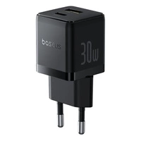 Ładowarka sieciowa Baseus Palm 30W USB-C USB-A - czarna