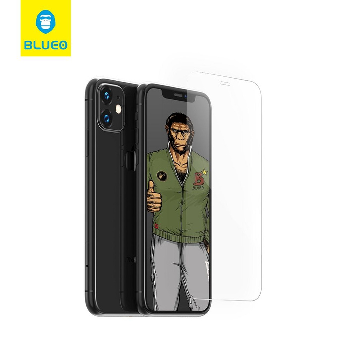 Szkło Hartowane 5D Mr. Monkey Glass - do Samsung Galaxy A14 4G / A14 5G czarny (Strong Lite)