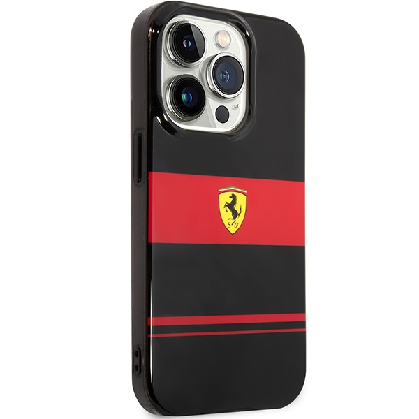 Etui Ferrari FEHMP14LUCOK iPhone 14 Pro 6,1" czarny/black hardcase IMD Combi Magsafe Case