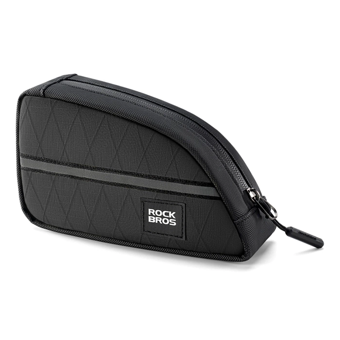 Torba trójkątna Rockbros na ramę rowerową 0,8l - czarna