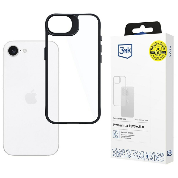 Etui 3MK Satin Armor Case+ do Apple  iPhone 16E