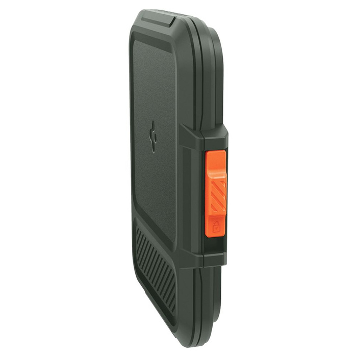 PORTFEL MAGASEF SPIGEN LOCK FIT UNIWERSALNY CARD HOLDER KHAKI ZIELONY