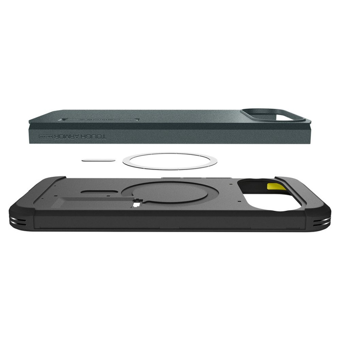 ETUI SPIGEN GOOGLE PIXEL 10 / 10 PRO TOUGH ARMOR MAG MAGSAFE ABYSS GREEN