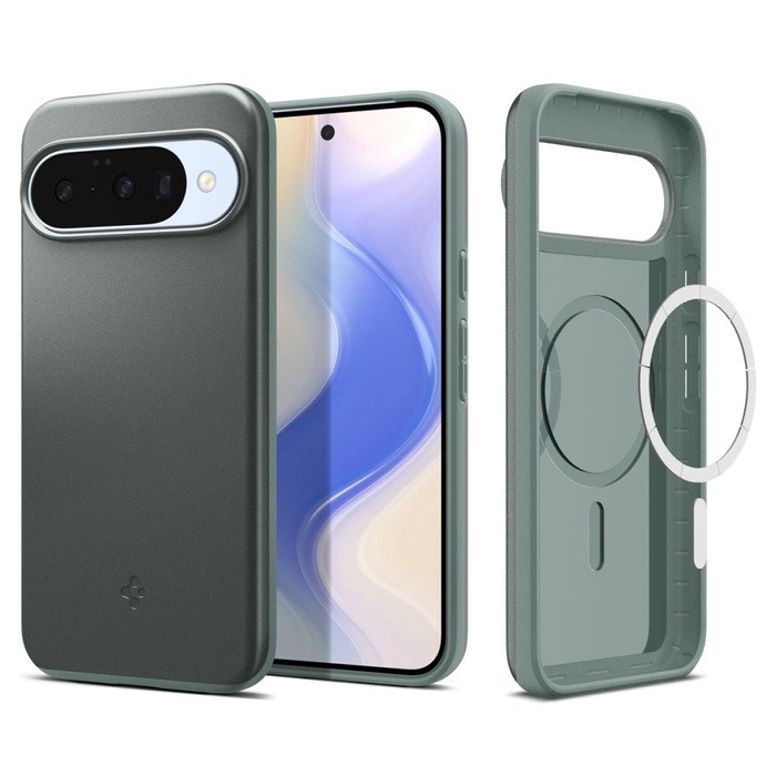 ETUI SPIGEN GOOGLE PIXEL 10 / 10 PRO THIN FIT MAG MAGSAFE SAGE GREEN