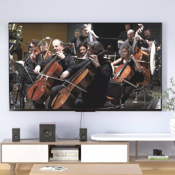 Wozinsky kabel HDMI 2.1 8K 60 Hz 48 Gbps / 4K 120 Hz / 2K 144 Hz 5m srebrny (WHDMI-50)