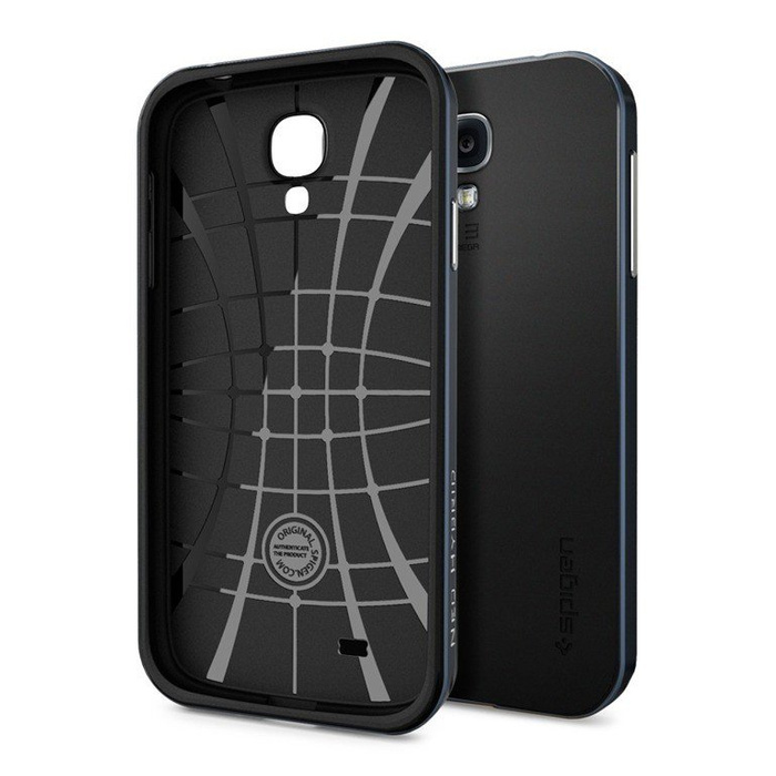 Etui Samsung Galaxy S4 I9500 SPIGEN Neo Hybrid Metal Slate Case