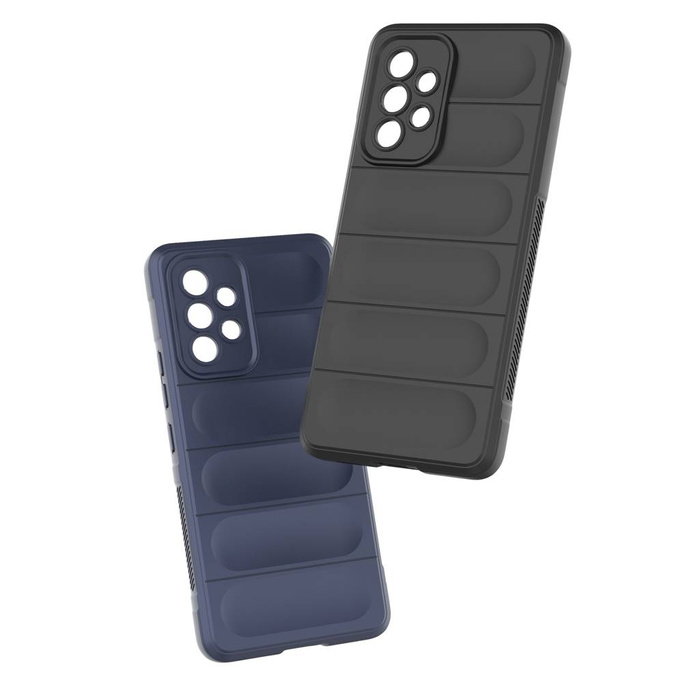 Magic Shield Case etui do Samsung Galaxy A53 5G elastyczny pancerny pokrowiec czerwony