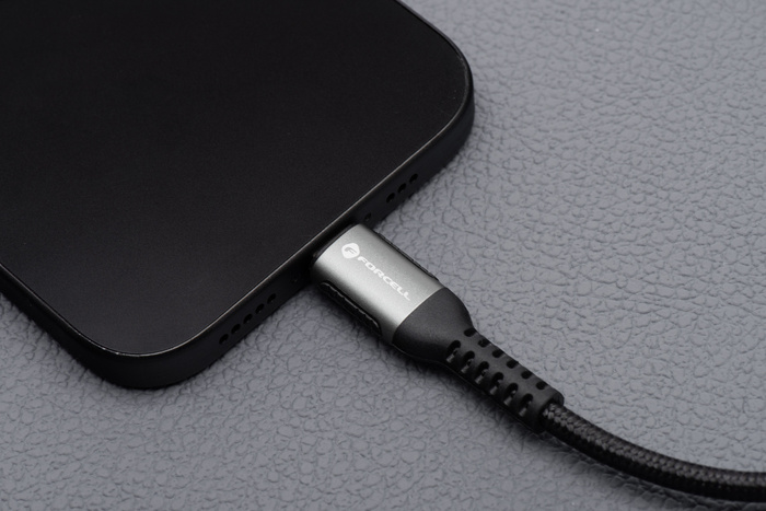 Kabel USB C do USB C Forcell F-Energy QC4.0 PD 5A 240W Cafule 3 m C263 czarny