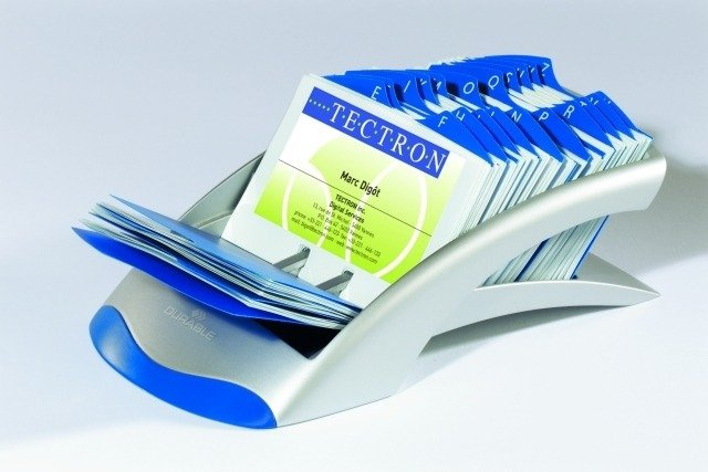 Visifix 2413-23 Durable Wizytownik Vegas Business Card Index