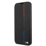 Etui BMW Samsung Galaxy S22 Plus Bookcase M Collection Triangles Czarny Case