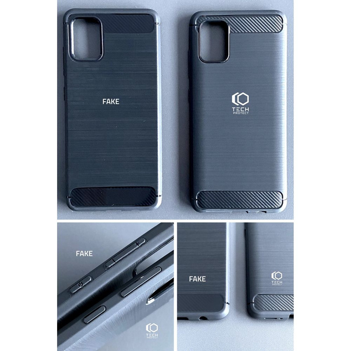 Etui Tech-protect Tpucarbon Xiaomi Redmi Note 12 / Poco X5 5G Black Case