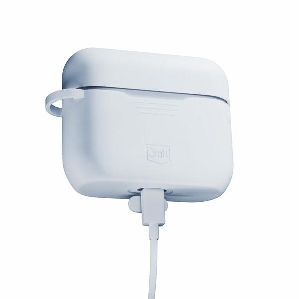 Etui 3MK Silicon Case AirPods Pro + karabińczyk