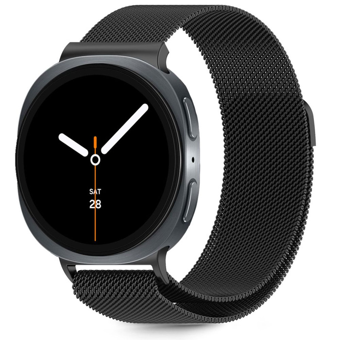 PASEK TECH-PROTECT SAMSUNG GALAXY WATCH 8 / CLASSIC (40 / 44 / 46 MM) MILANESEBAND CZARNY