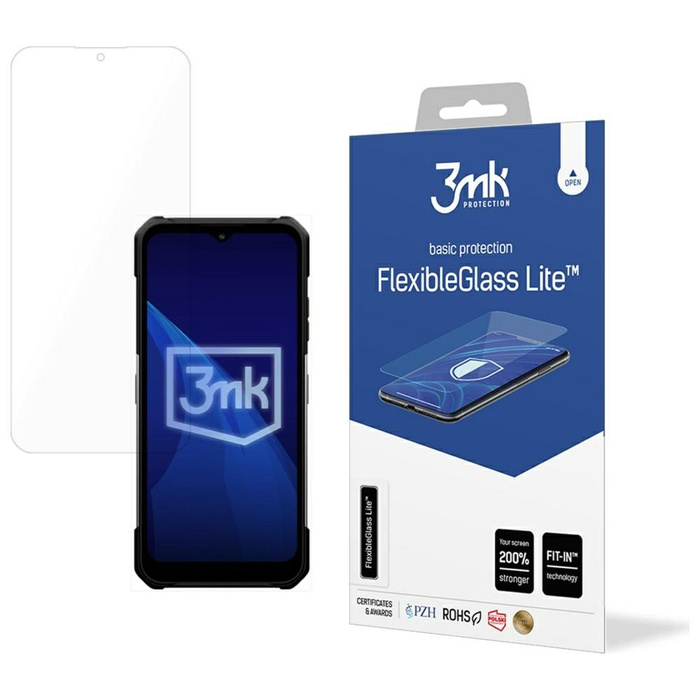 Szkło Hybrydowe 3MK FlexibleGlass Lite   do MyPhone Hammer Construction 2 5G