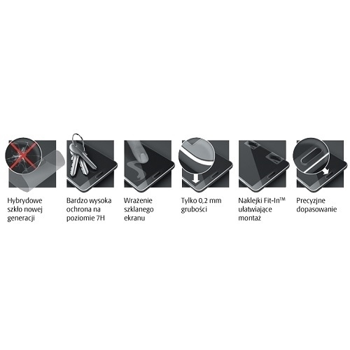 Szkło Hybrydowe 3MK Huawei MediaPad M5 Lite 10.1 FlexibleGlass