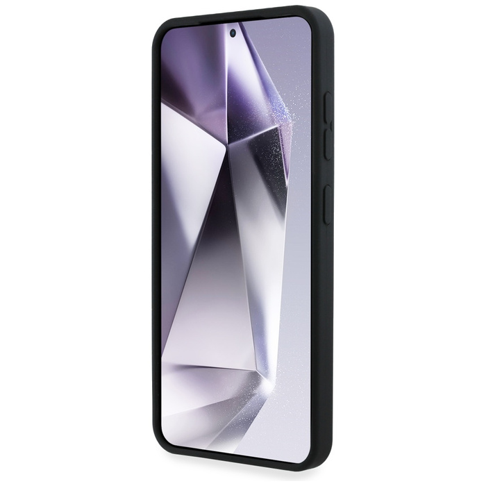 Etui Guess Silicone Big 4G Logo Bottom    Script Samsung Galaxy S25 czarny