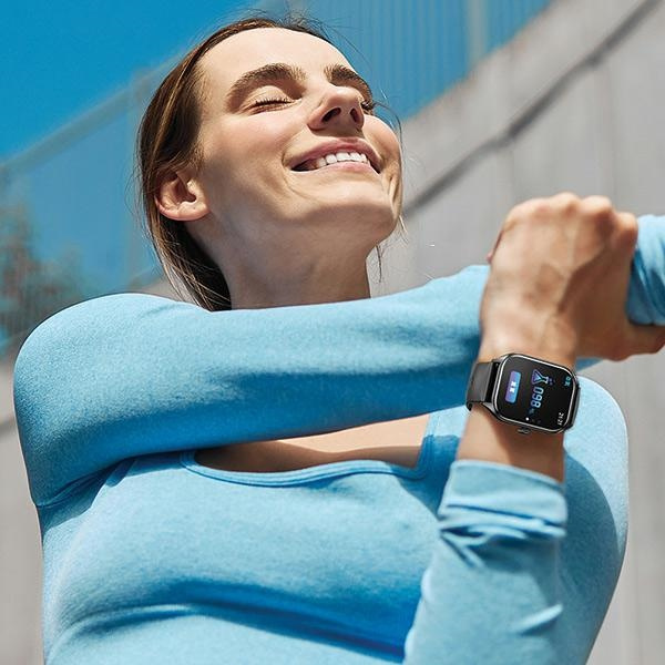 AWEI SmartWatch H21 2,01" czarny/black