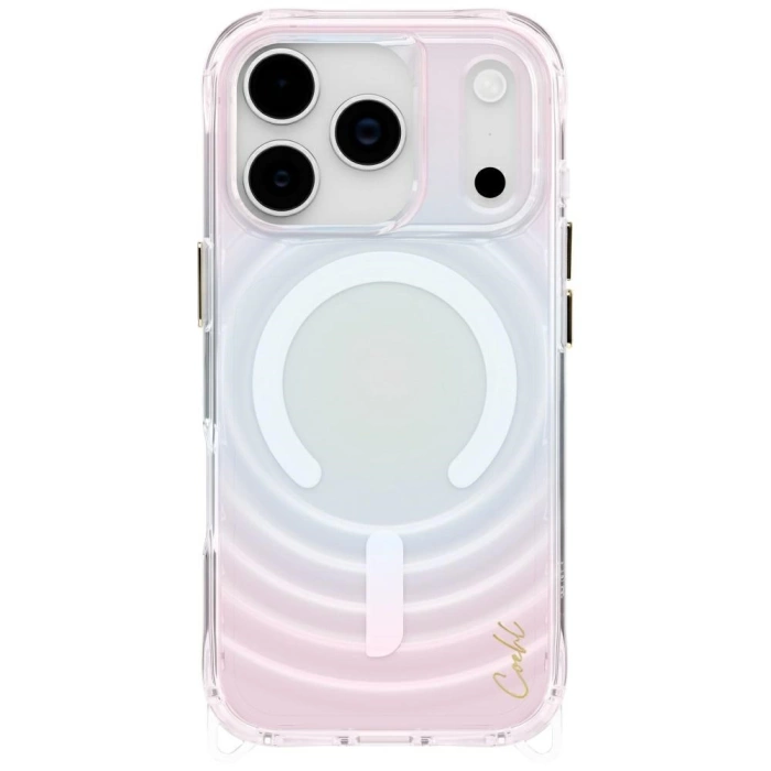 Etui UNIQ Coehl Vela do iPhone 17 Pro    Magnetic Charging opal