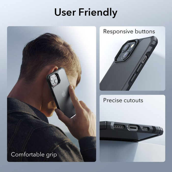 Etui Esr Air Armor iPhone 14 Plus Frosted Black