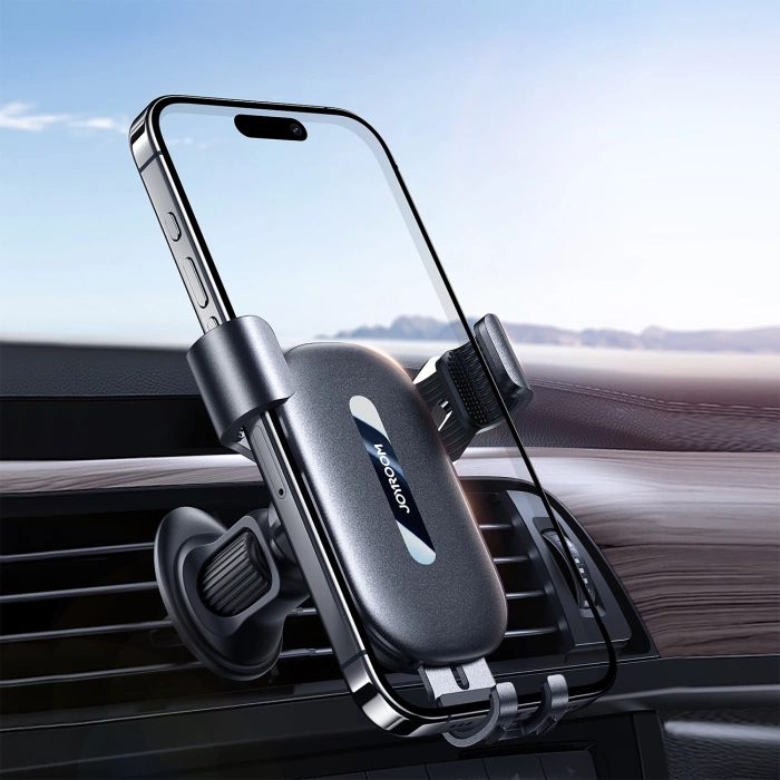 Uchwyt Joyroom JR-ZS392 na telefon grawitacyjny na kratkę nawiewu - czarny