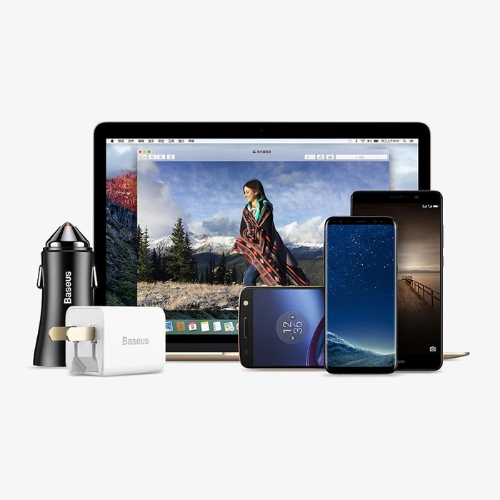 Baseus adapter przejściówka ze złącza USB Type-C na USB czarny (CAAOTG-01)