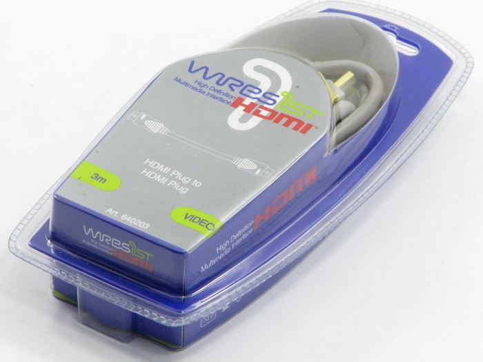 Kabel Tech+Link HDMI-HDMI 640203 Wires 1st 3M