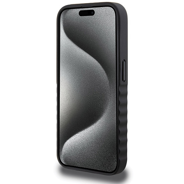 Etui Mercedes MEHCP15L23RCFK iPhone 15 Pro 6.1" czarny/black hardcase Smooth Leather Case