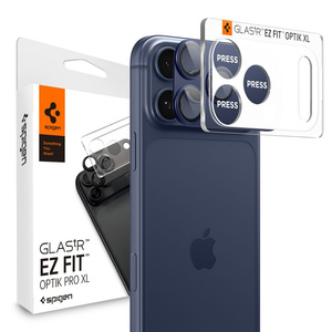 OSŁONA APARATU SPIGEN OPTIK PRO XL GLAS.TR ”EZ FIT” CAMERA PROTECTOR IPHONE 17 PRO MAX BLUE
