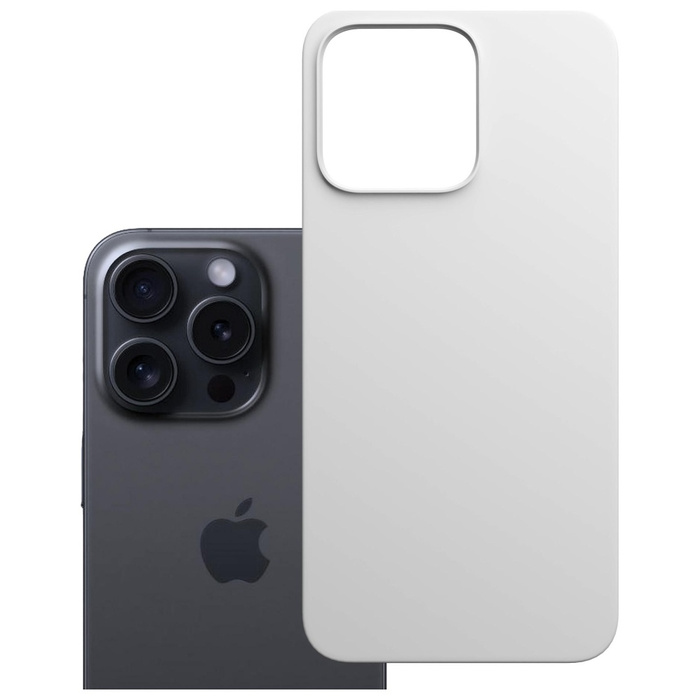 Etui 3MK Hardy MagSilicone do Apple      iPhone 16 Pro Max biały