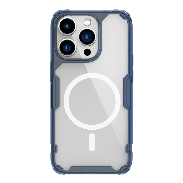 Etui magnetyczne Nillkin Nature TPU Pro do Apple iPhone 14 Pro (niebieskie)