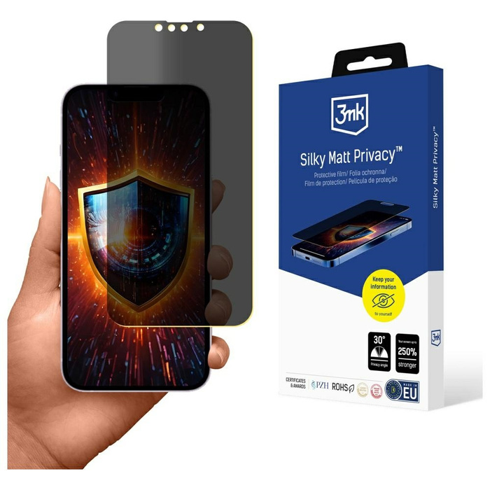 Folia prywatyzująca 3MK Silky Matt       Privacy do Apple iPhone 16E