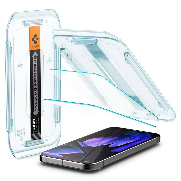 Szkło Hartowane Spigen Glas.tr ”ez Fit” 2-pack Google Pixel 9 Pro Xl  / 10 Pro Xl Clear