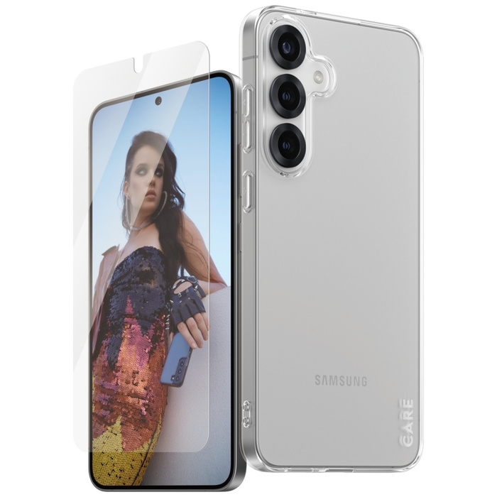 Zestaw ochronny CARE by PanzerGlass       Fashion 2w1 Etui+Szkło do Samsung Galaxy S25+