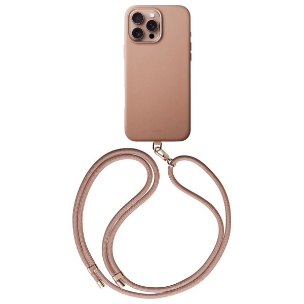 Etui UNIQ Coehl Muse iPhone 16 Pro 6.3"   Magnetic Charging dusty nude