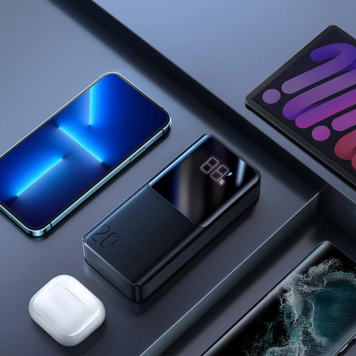 Powerbank Joyroom 20000mAh 22.5W PD QC3.0 AFC czarny (JR-QP192)