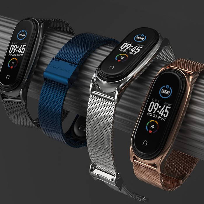 Pasek TECH-PROTECT MILANESEBAND XIAOMI MI SMART BAND 7 GOLD