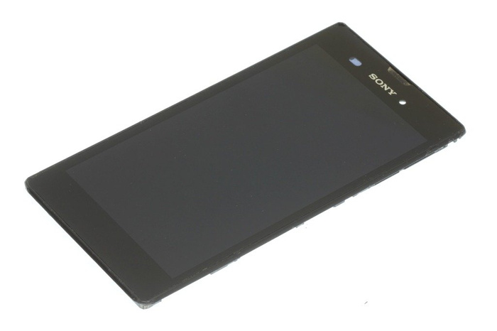 WYŚWIETLACZ SONY Xperia T3 Czarny Z Wadami Oryginalny LCD Dotyk
