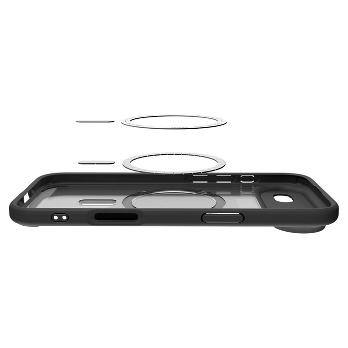ETUI SPIGEN IPHONE 17 AIR ULTRA HYBRID MAG MAGSAFE FROST BLACK