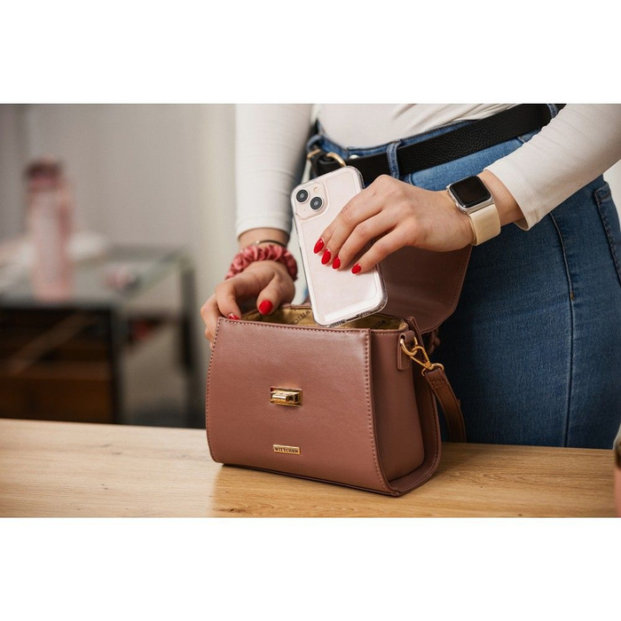 FORCELL F-PROTECT Clear Case futerał do IPHONE 15 Pro Max transparentny